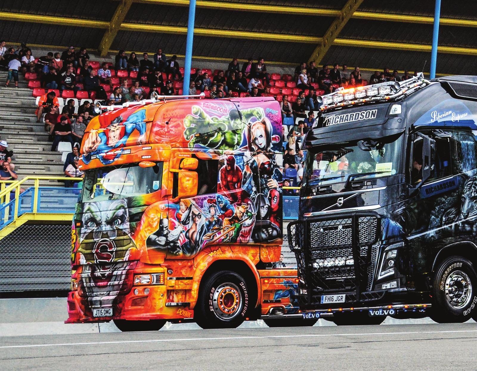 INTERNATIONAL TRUCK STOP Showdown of Europe‘s NZ Trucking