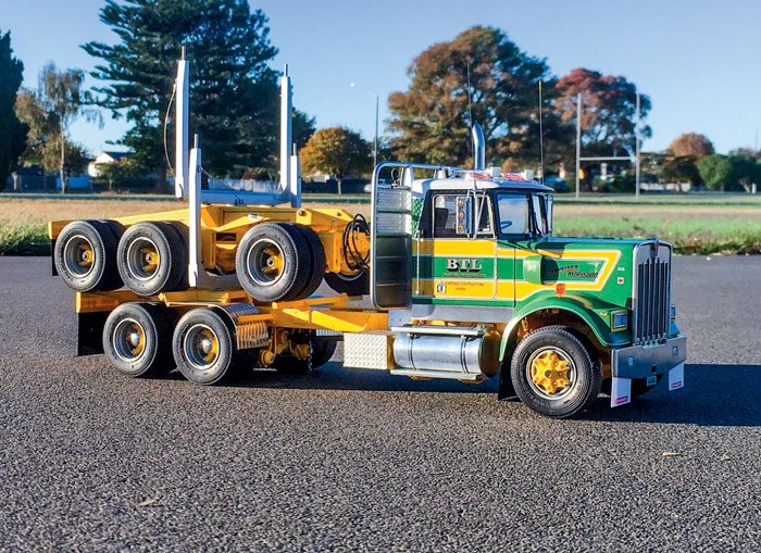 Mini Big Rigs Featured Build Kenworth W900b Bayline Trucking Ltd Easy Rider Nz Trucking