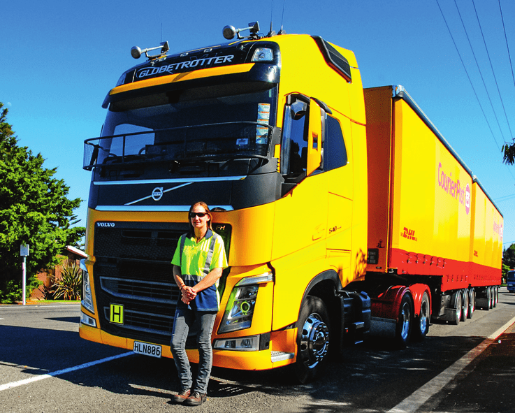 Tania Rawson NZ Trucking
