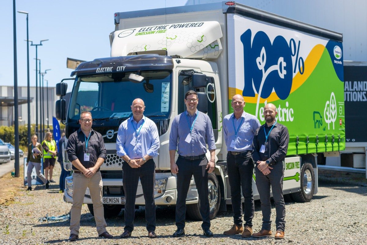 Volvo Trucks NZ tech team gets ready for electric NZ Trucking